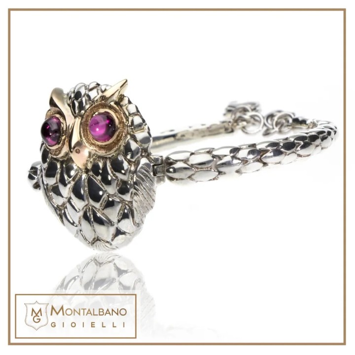 Bracciale Civetta manetta | Gioielli De Nobili